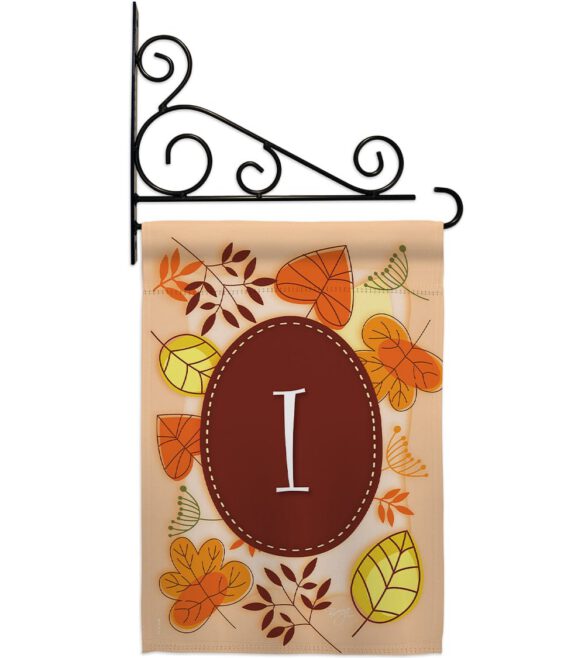 Autumn I Initial - Harvest & Autumn Fall Vertical Impressions Decorative Flags HG130035 Made In USA - Image 12
