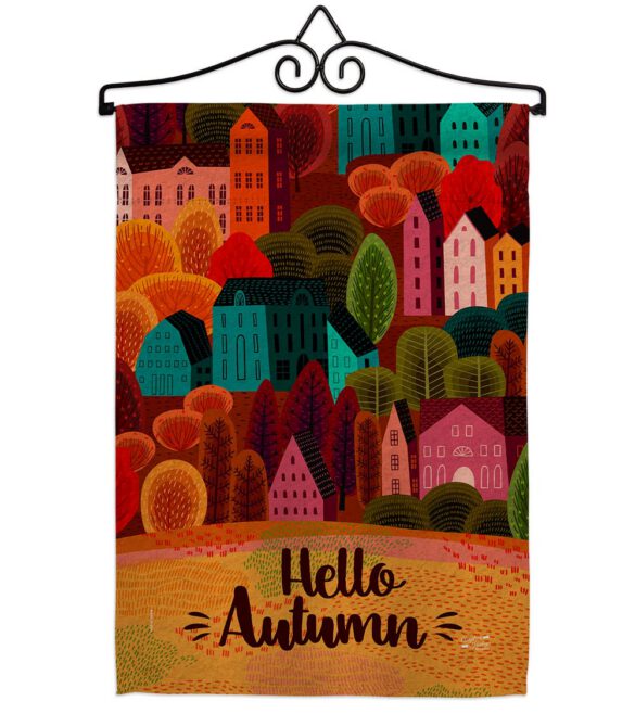 Autumn Calling - Harvest & Autumn Fall Vertical Impressions Decorative Flags HG130288 Made In USA - Image 8