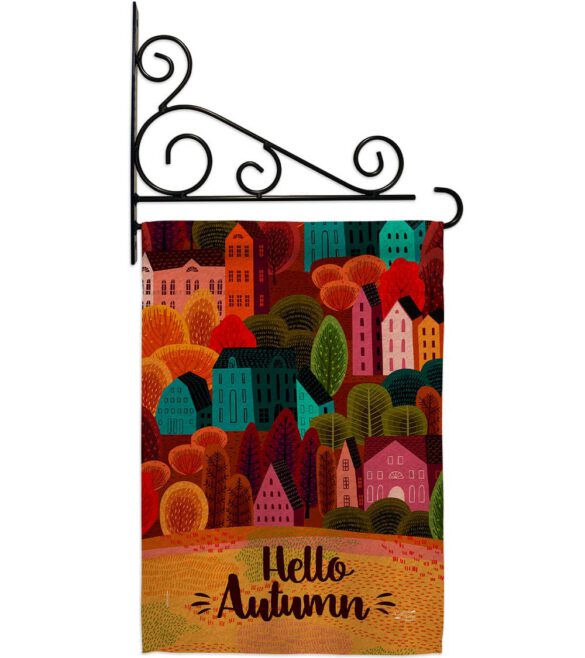 Autumn Calling - Harvest & Autumn Fall Vertical Impressions Decorative Flags HG130288 Made In USA - Image 9
