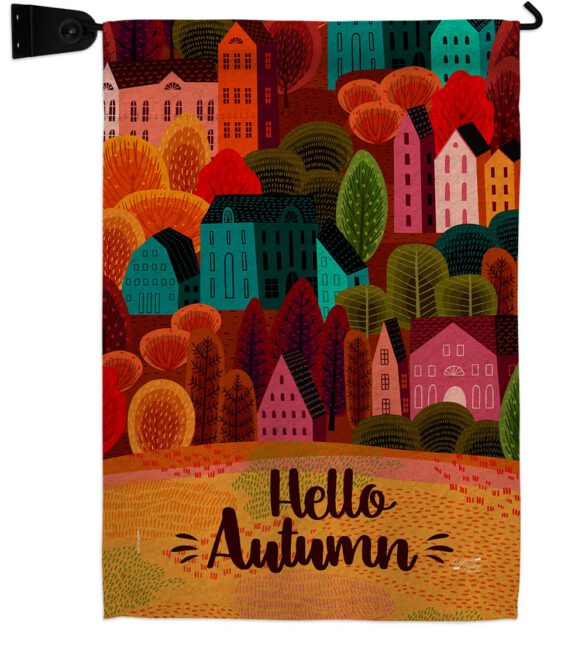 Autumn Calling - Harvest & Autumn Fall Vertical Impressions Decorative Flags HG130288 Made In USA - Image 10