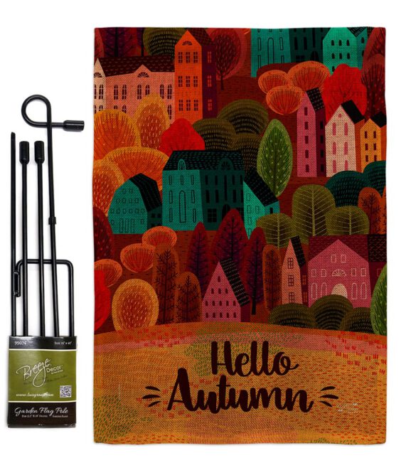 Autumn Calling - Harvest & Autumn Fall Vertical Impressions Decorative Flags HG130288 Made In USA - Image 17