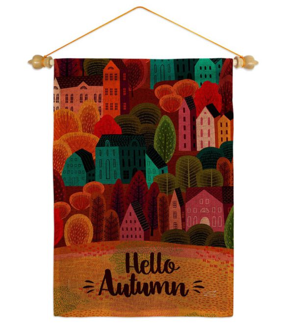 Autumn Calling - Harvest & Autumn Fall Vertical Impressions Decorative Flags HG130288 Made In USA - Image 23