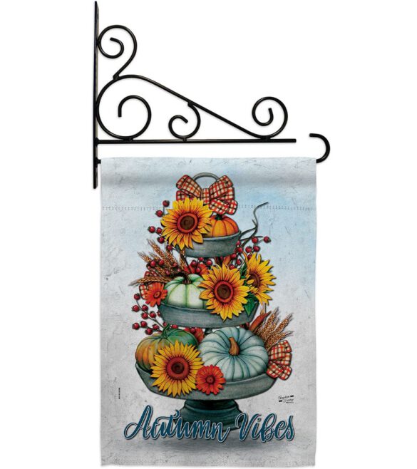 Autumn Vibes - Harvest Autumn Fall Vertical Impressions Decorative Flags HG130418 Made In USA - Image 18