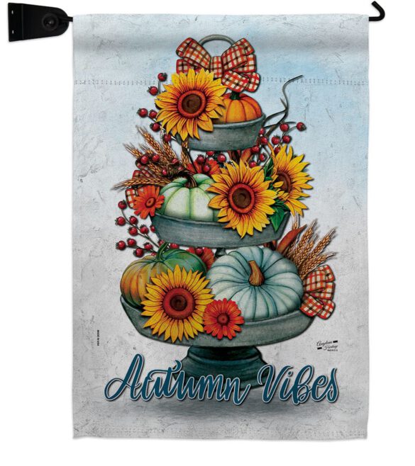 Autumn Vibes - Harvest Autumn Fall Vertical Impressions Decorative Flags HG130418 Made In USA - Image 19