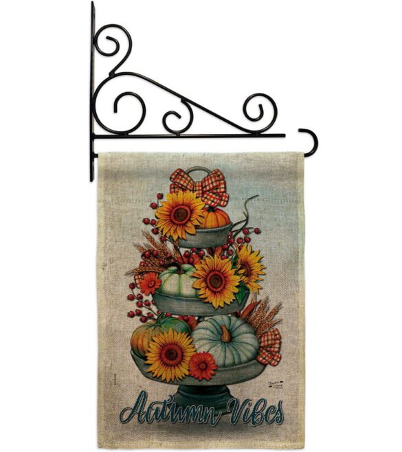 Autumn Vibes - Harvest Autumn Fall Vertical Impressions Decorative Flags HG130418 Made In USA - Image 39