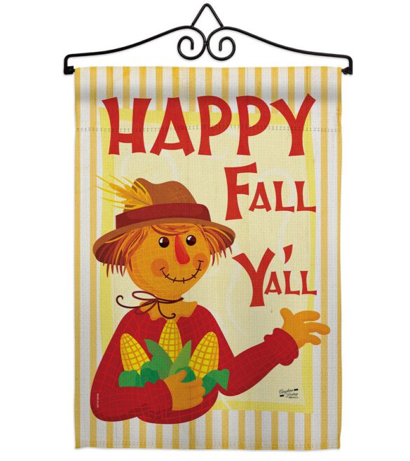 Fall Scarecrow - Harvest & Autumn Fall Vertical Impressions Decorative Flags HG137564 Made In USA - Image 7