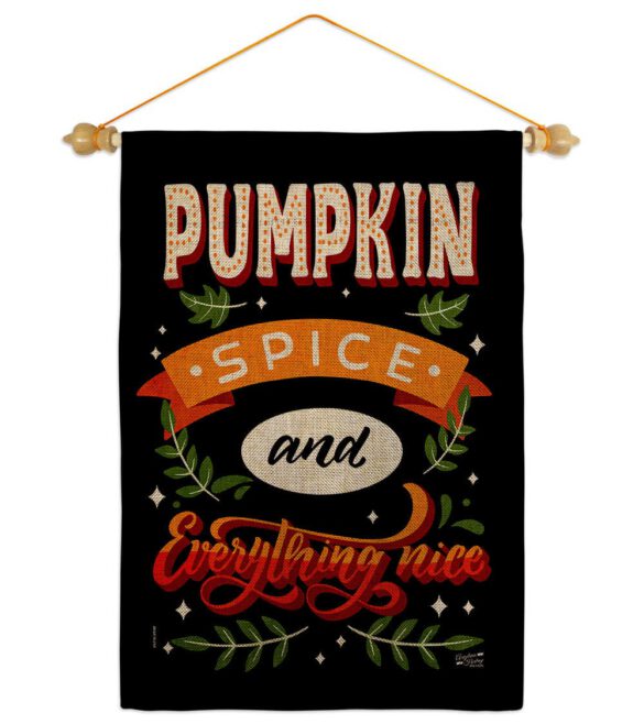 Everything Nice - Harvest & Autumn Fall Vertical Impressions Decorative Flags HG137581 Made In USA - Image 22
