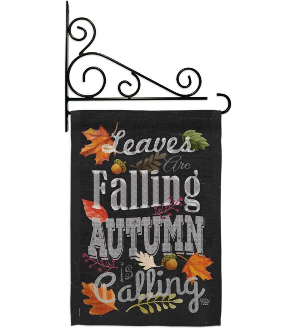 Autumn is Calling Fall - Harvest & Autumn Fall Vertical Impressions Decorative Flags HG191033 Made In USA - Image 12