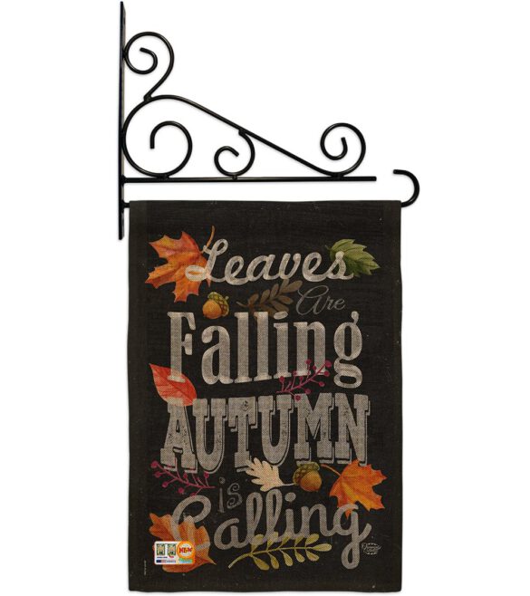 Autumn is Calling Fall - Harvest & Autumn Fall Vertical Impressions Decorative Flags HG191033 Made In USA - Image 13