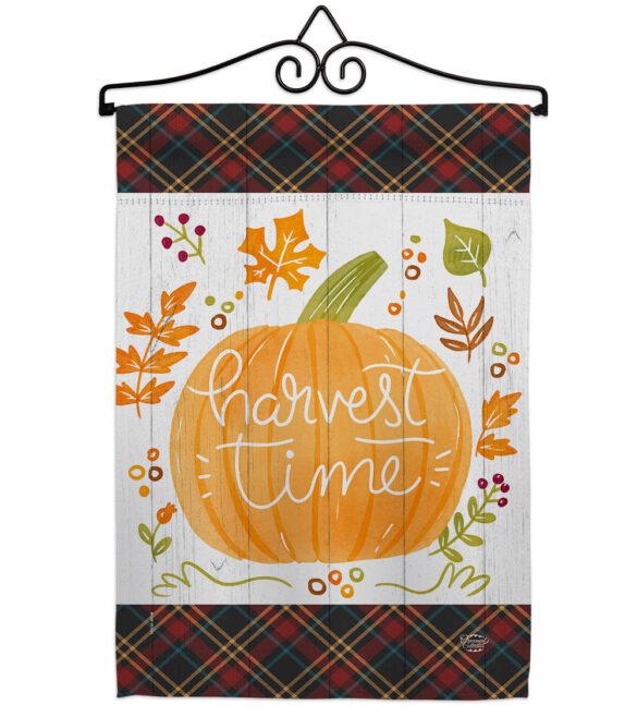 Harvest Time - Harvest & Autumn Fall Vertical Impressions Decorative Flags HG192274 Made In USA - Image 7
