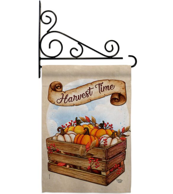 Harvest Time - Harvest & Autumn Fall Vertical Impressions Decorative Flags HG192299 Made In USA - Image 8