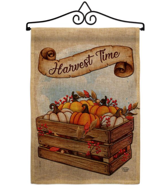 Harvest Time - Harvest & Autumn Fall Vertical Impressions Decorative Flags HG192299 Made In USA - Image 13