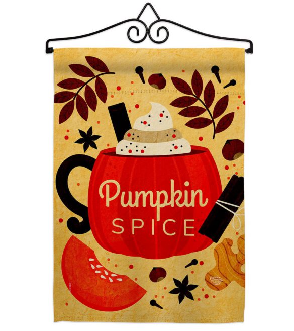 Fall Drinks - Harvest & Autumn Fall Vertical Impressions Decorative Flags HG192659 Made In USA - Image 7