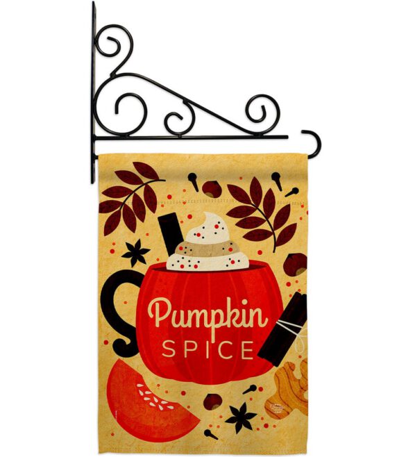 Fall Drinks - Harvest & Autumn Fall Vertical Impressions Decorative Flags HG192659 Made In USA - Image 8