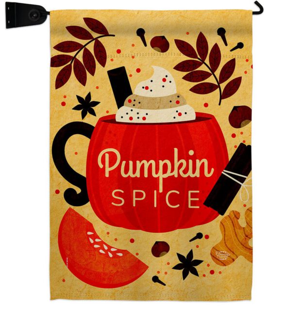 Fall Drinks - Harvest & Autumn Fall Vertical Impressions Decorative Flags HG192659 Made In USA - Image 9