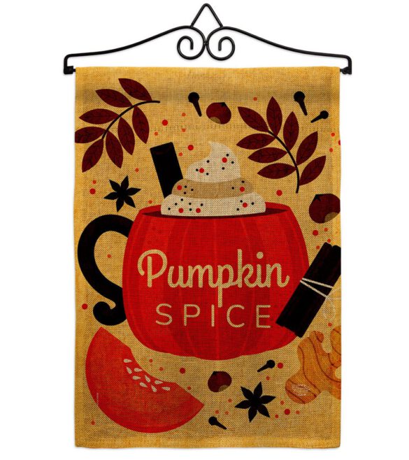 Fall Drinks - Harvest & Autumn Fall Vertical Impressions Decorative Flags HG192659 Made In USA - Image 19