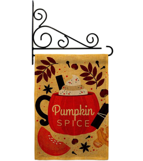 Fall Drinks - Harvest & Autumn Fall Vertical Impressions Decorative Flags HG192659 Made In USA - Image 20