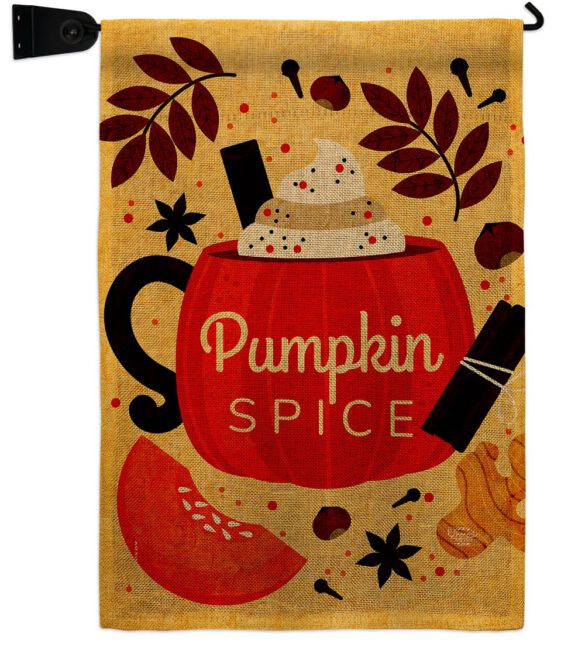 Fall Drinks - Harvest & Autumn Fall Vertical Impressions Decorative Flags HG192659 Made In USA - Image 21