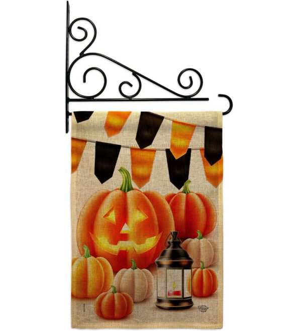 Halloween Lantern - Harvest & Autumn Fall Vertical Impressions Decorative Flags HG192680 Made In USA - Image 20