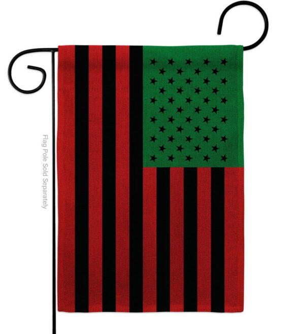African American - Historic Americana Vertical Impressions Decorative Flags HG140726 Made In USA - Image 21