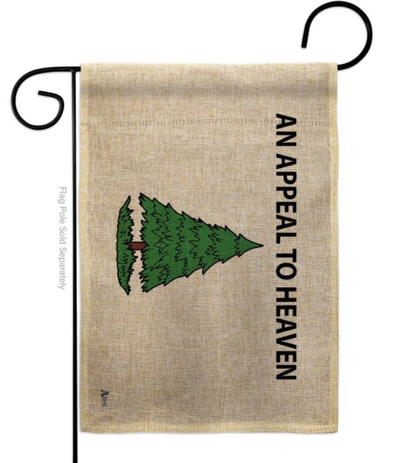 AN Appeal To Heaven - Historic Americana Vertical Impressions Decorative Flags HG140903 Made In USA - Image 12