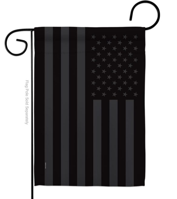 All Black America - Historic Americana Vertical Impressions Decorative Flags HG141188 Made In USA - Image 2