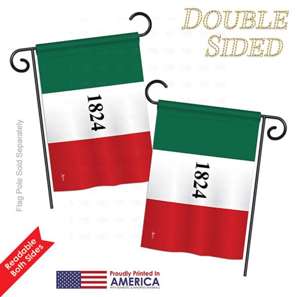 Alamo - Historic Americana Vertical Impressions Decorative Flags HG140702 Printed In USA - Image 5
