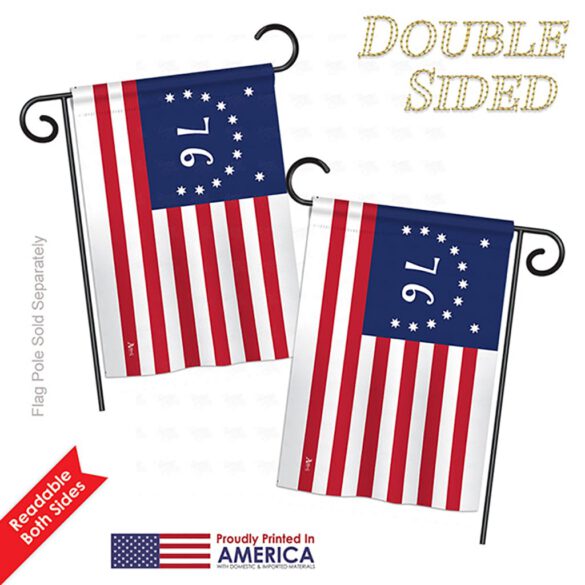 Bennington - Historic Americana Vertical Impressions Decorative Flags HG140703 Printed In USA - Image 4