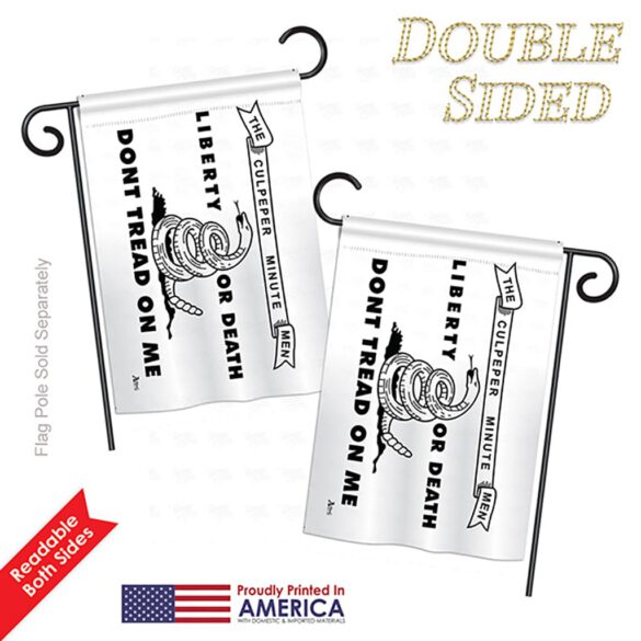Culpepper - Historic Americana Vertical Impressions Decorative Flags HG140709 Printed In USA - Image 4