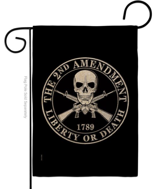 2nd Amendment Liberty - Historic Americana Vertical Impressions Decorative Flags HG170209 Made In USA - Image 14