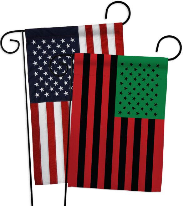 African American - Historic Americana Vertical Impressions Decorative Flags HG140726 Made In USA - Image 10