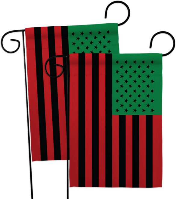 African American - Historic Americana Vertical Impressions Decorative Flags HG140726 Made In USA - Image 12