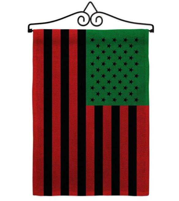 African American - Historic Americana Vertical Impressions Decorative Flags HG140726 Made In USA - Image 36