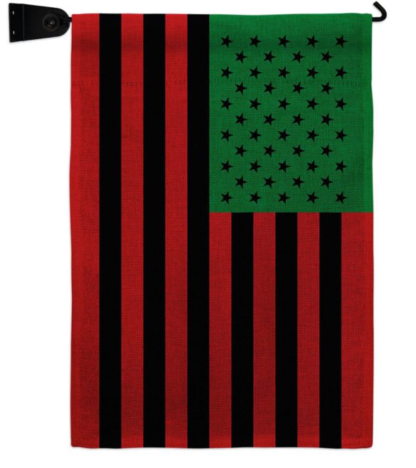 African American - Historic Americana Vertical Impressions Decorative Flags HG140726 Made In USA - Image 41