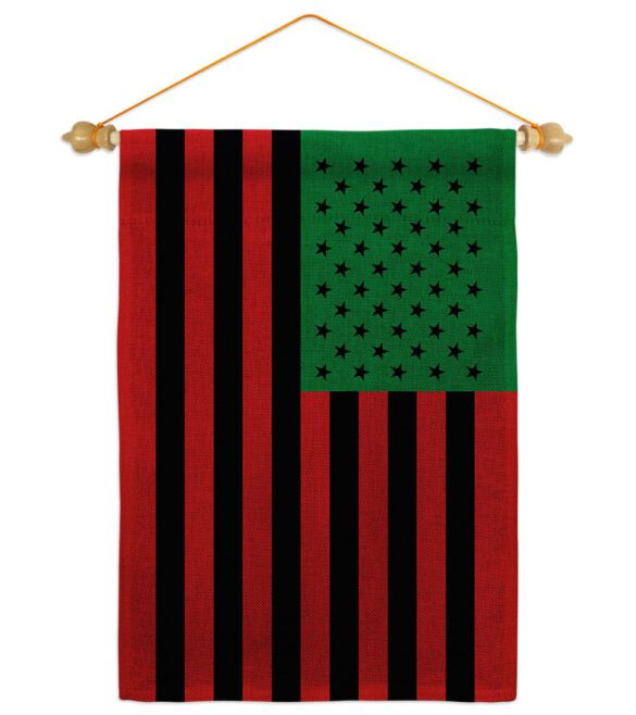 African American - Historic Americana Vertical Impressions Decorative Flags HG140726 Made In USA - Image 43