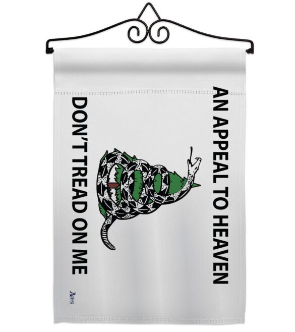 AN Appeal To Heaven Don't Tread On Me - Historic Americana Vertical Impressions Decorative Flags HG140904 Made In USA - Image 8