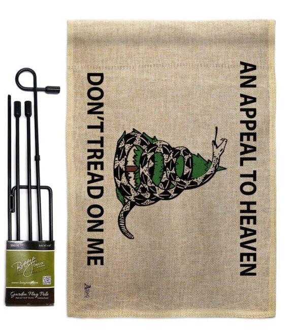 AN Appeal To Heaven Don't Tread On Me - Historic Americana Vertical Impressions Decorative Flags HG140904 Made In USA - Image 15