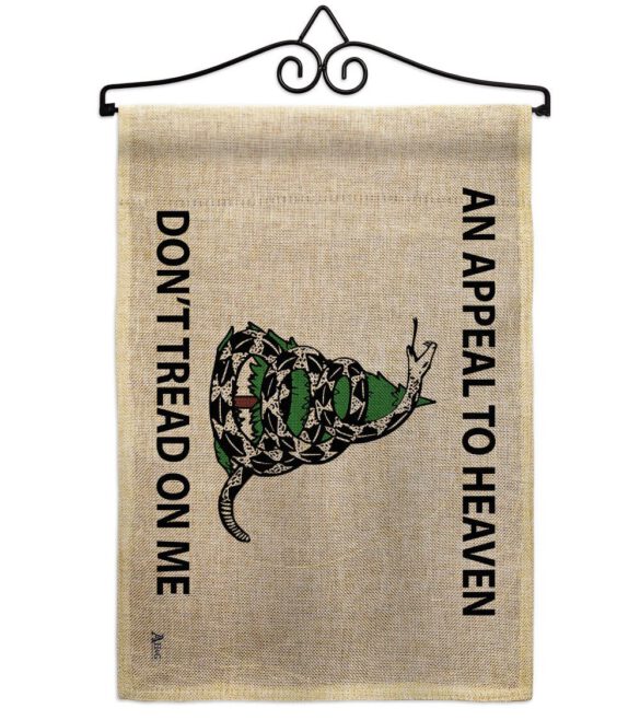 AN Appeal To Heaven Don't Tread On Me - Historic Americana Vertical Impressions Decorative Flags HG140904 Made In USA - Image 18