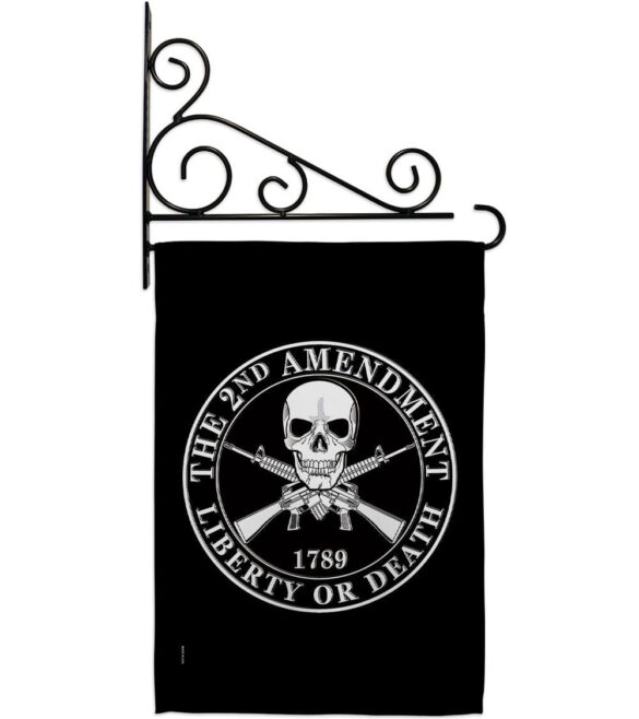 2nd Amendment Liberty - Historic Americana Vertical Impressions Decorative Flags HG170209 Made In USA - Image 9