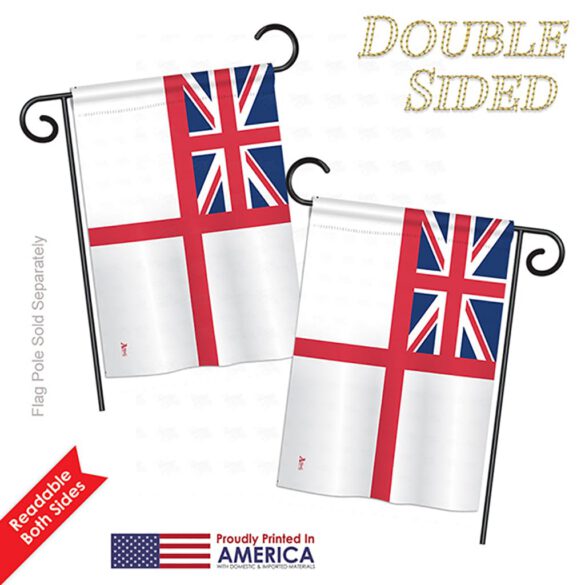 British Navy - Historical Flags of the World Vertical Impressions Decorative Flags HG140706 Printed In USA - Image 4