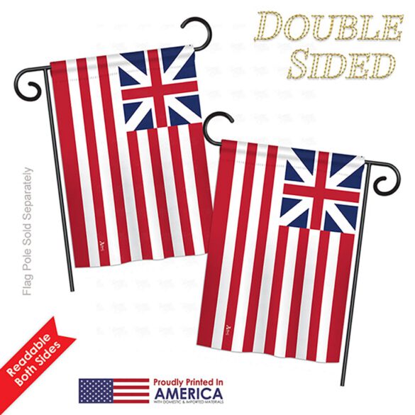 Grand Union - Historical Flags of the World Vertical Impressions Decorative Flags HG140716 Printed In USA - Image 4
