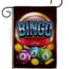 Bingo Win - Hobbies Interests Vertical Impressions Decorative Flags HG109075 Made In USA
