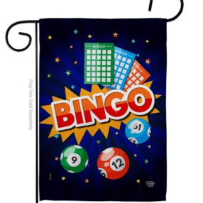 Bingo - Hobbies Interests Vertical Impressions Decorative Flags HG192126 Made In USA