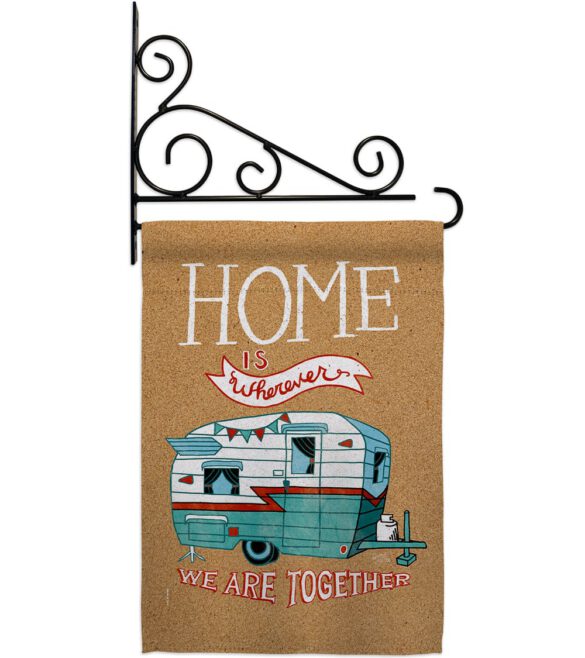 Home is Wherever Camper - Hobbies Interests Vertical Impressions Decorative Flags HG109066 Made In USA - Image 11