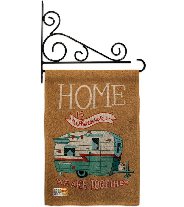 Home is Wherever Camper - Hobbies Interests Vertical Impressions Decorative Flags HG109066 Made In USA - Image 12