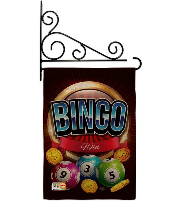 Bingo Win - Hobbies Interests Vertical Impressions Decorative Flags HG109075 Made In USA - Image 12