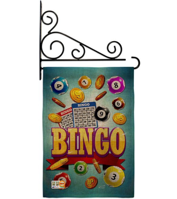 Bingo Win Night - Hobbies Interests Vertical Impressions Decorative Flags HG137088 Made In USA - Image 12