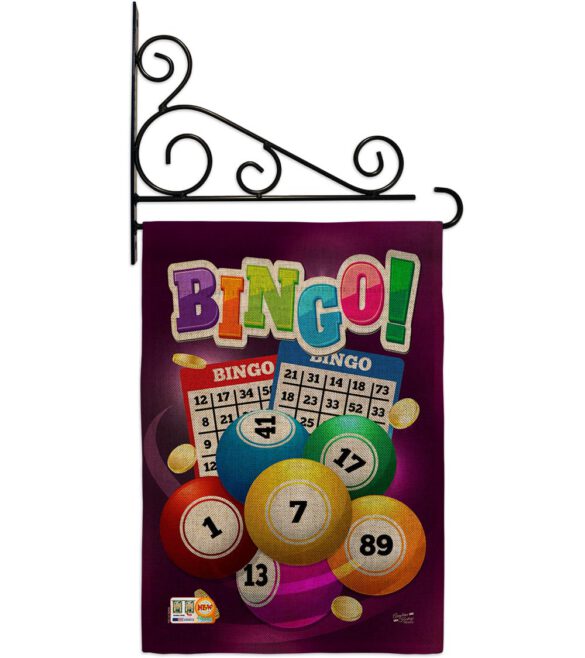 Bingo Bingo - Hobbies Interests Vertical Impressions Decorative Flags HG137089 Made In USA - Image 12