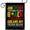 Garden Flag Juneteenth G190152