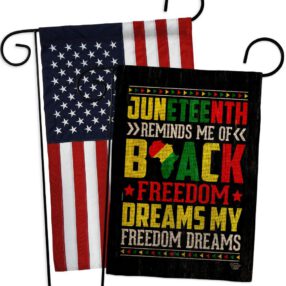 Garden Flag Juneteenth GP190152AB B